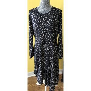 Mika Mindel Mona Women's Dress Prussian Party Size L $199 NEW